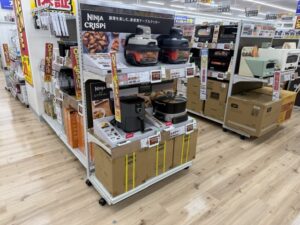 炊飯器コーナー